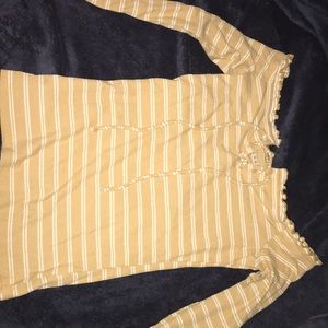 Aeropostale lace up shirt